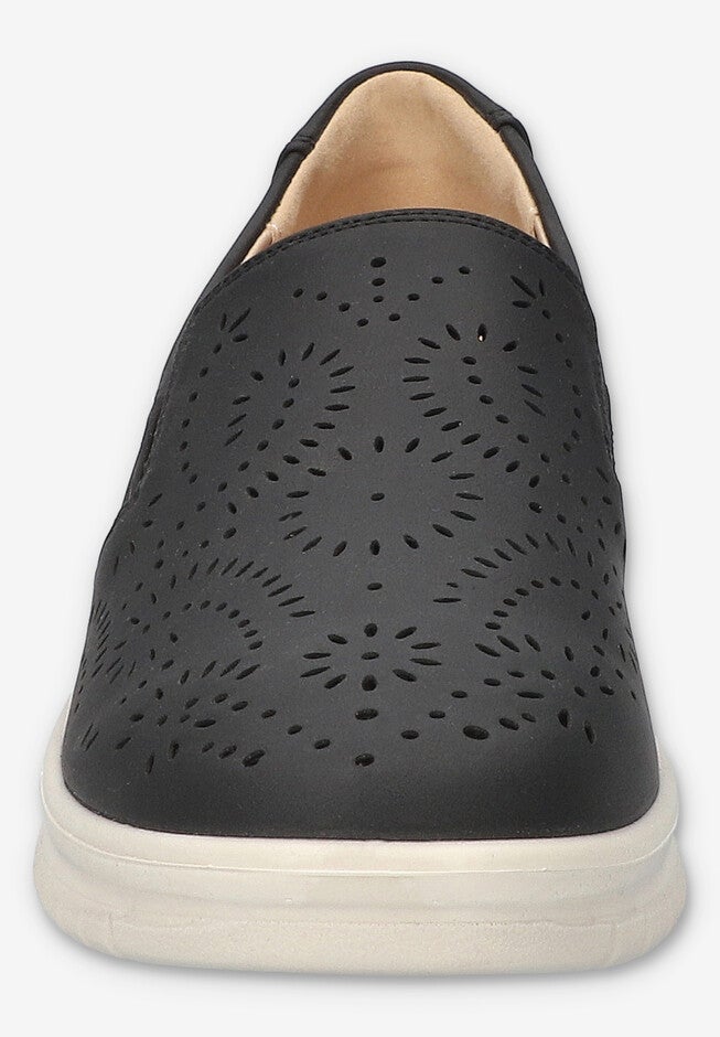 Ying Comfort Flat, BLACK, on-hover image number 1