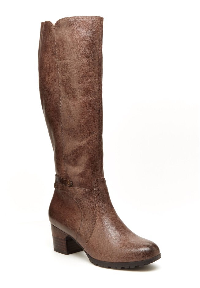 Cahi Wide Calf Boots , TOBACCO, hi-res image number null