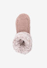 Sherpa Cuff Slipper Bootie, , alternate image number null