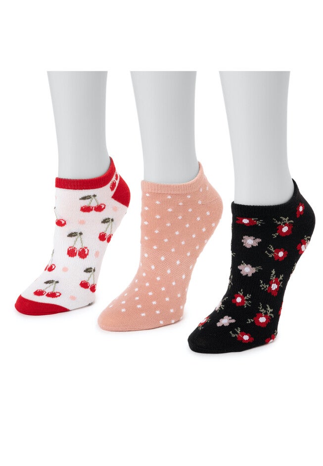 6 Pair Pack Ankle Socks, , alternate image number null