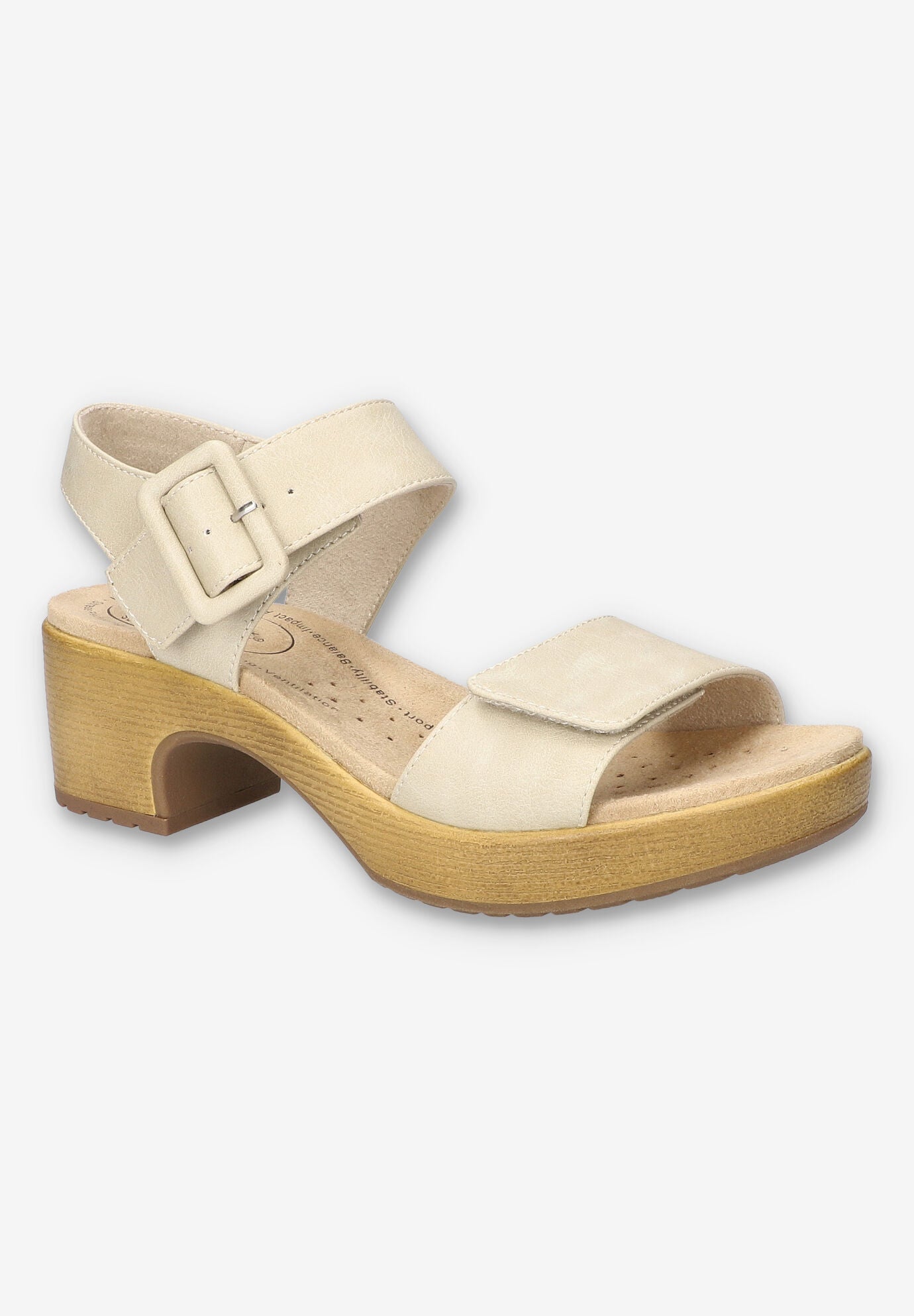 Marva Slip-Resistant Sandal, STONE, hi-res image number 0