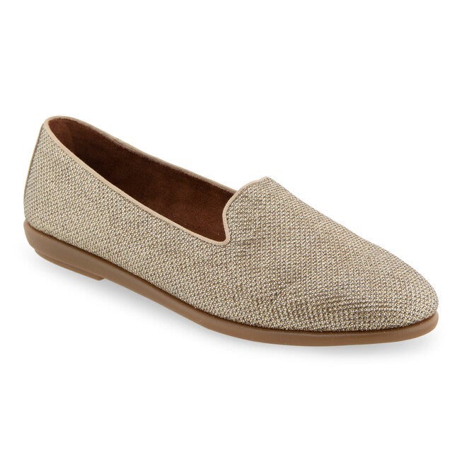 Betunia Closed Toe Flat, GOLD METALLIC FABRIC, hi-res image number 0