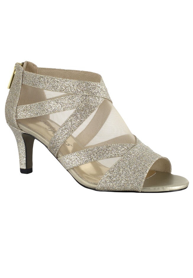 Dazzle Pumps by Easy Street®, GOLD GLITTER, hi-res image number 0