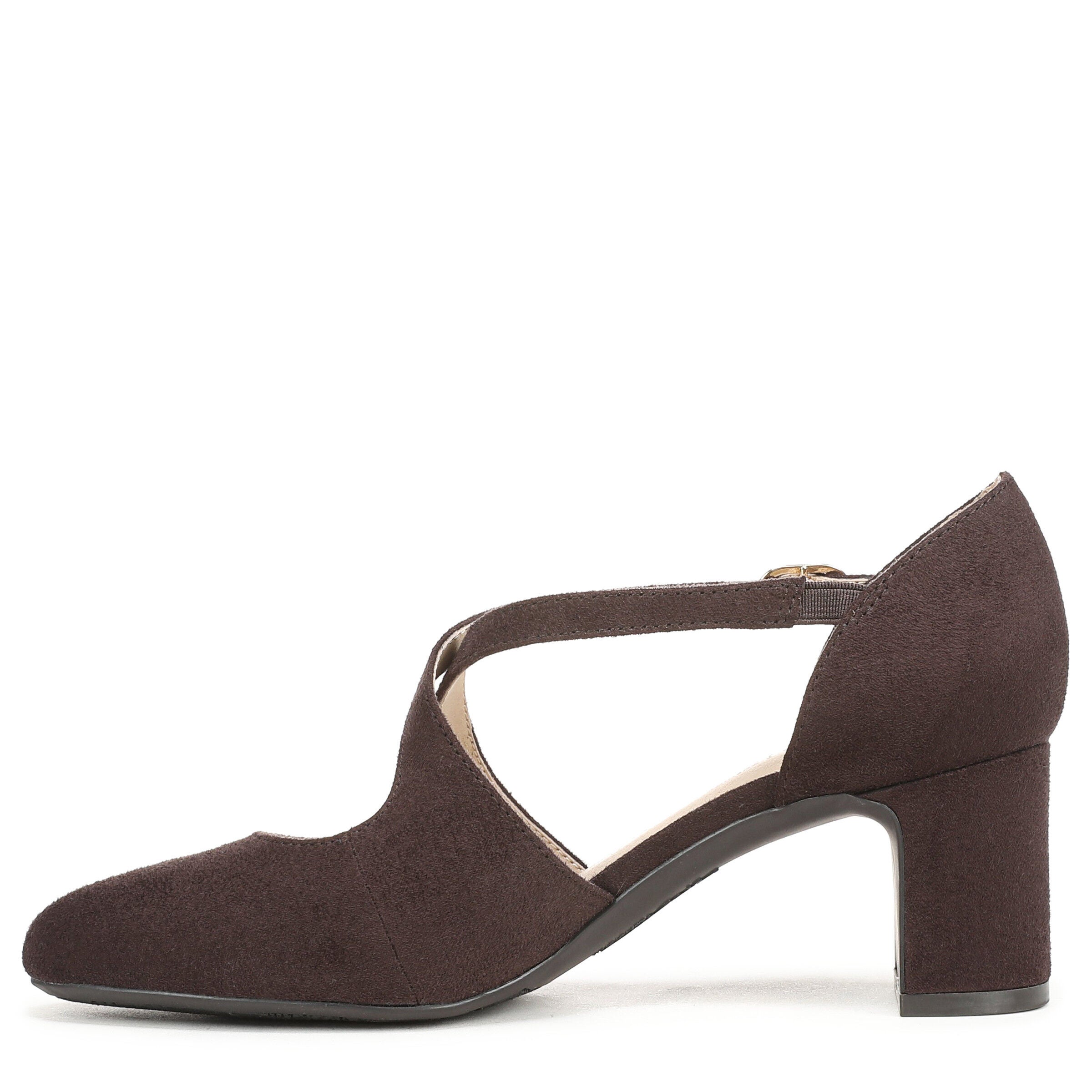 Tracy Strappy Pump, DARK CHOCOLATE, alternate image number 11