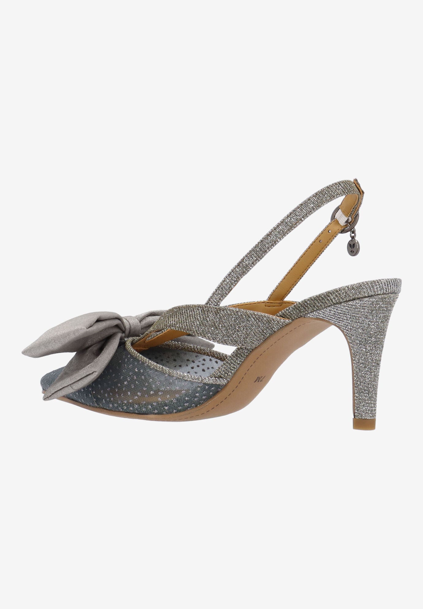 Morigen SlingbackPump, PEWTER, alternate image number 5