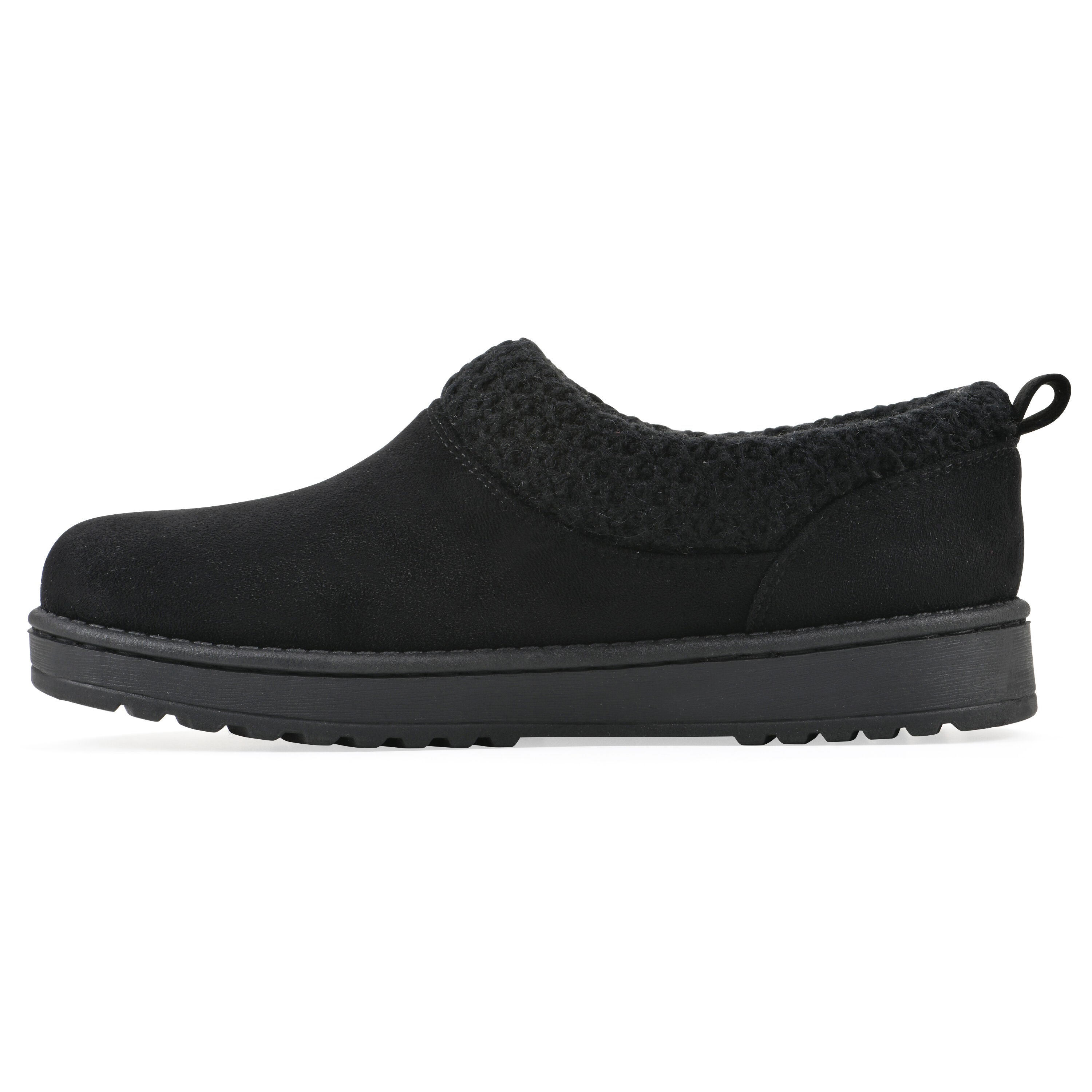 Iceboat Slip-on Clog, BLACK FABRIC, alternate image number 3