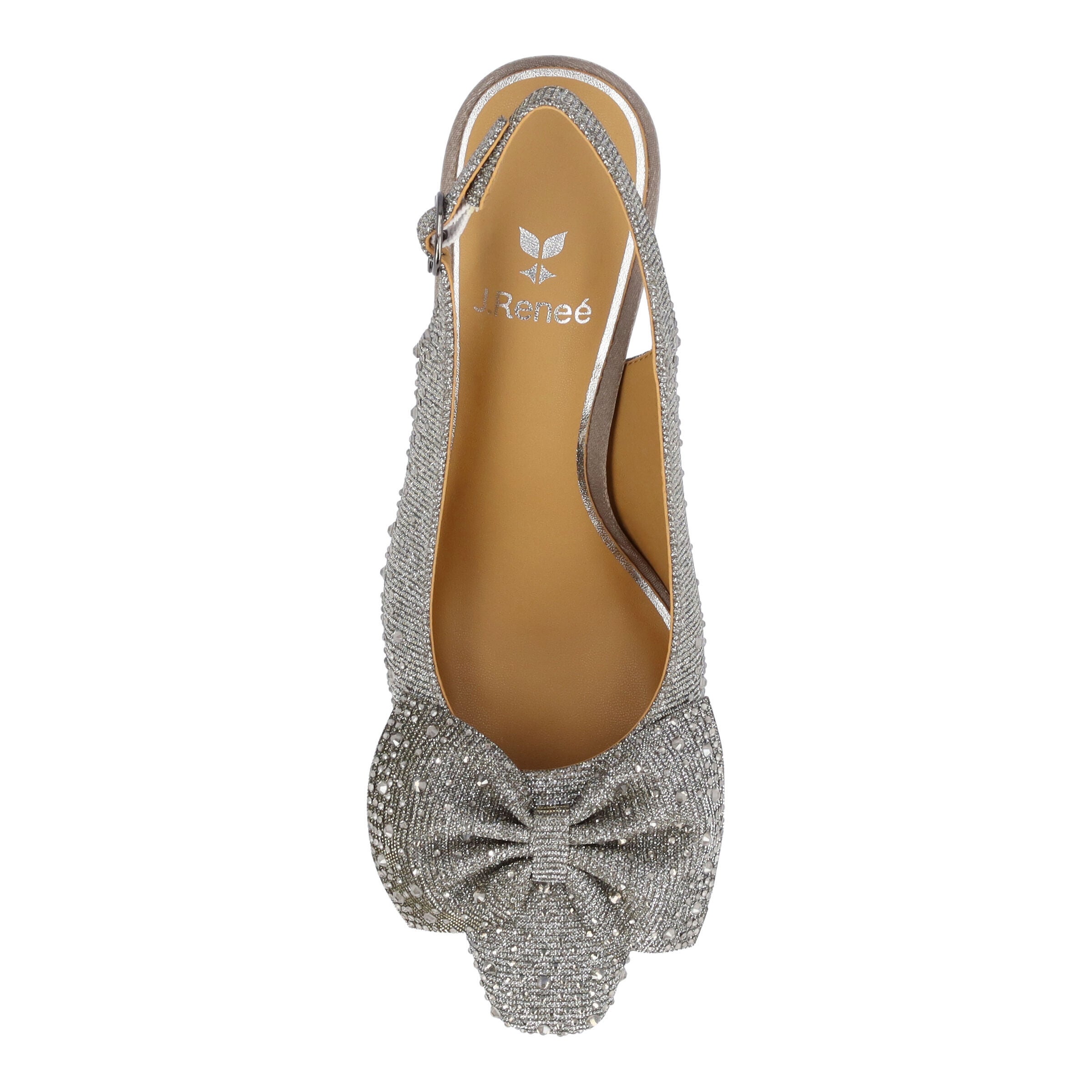 Harlan Slingback Pump, PEWTER, alternate image number 1