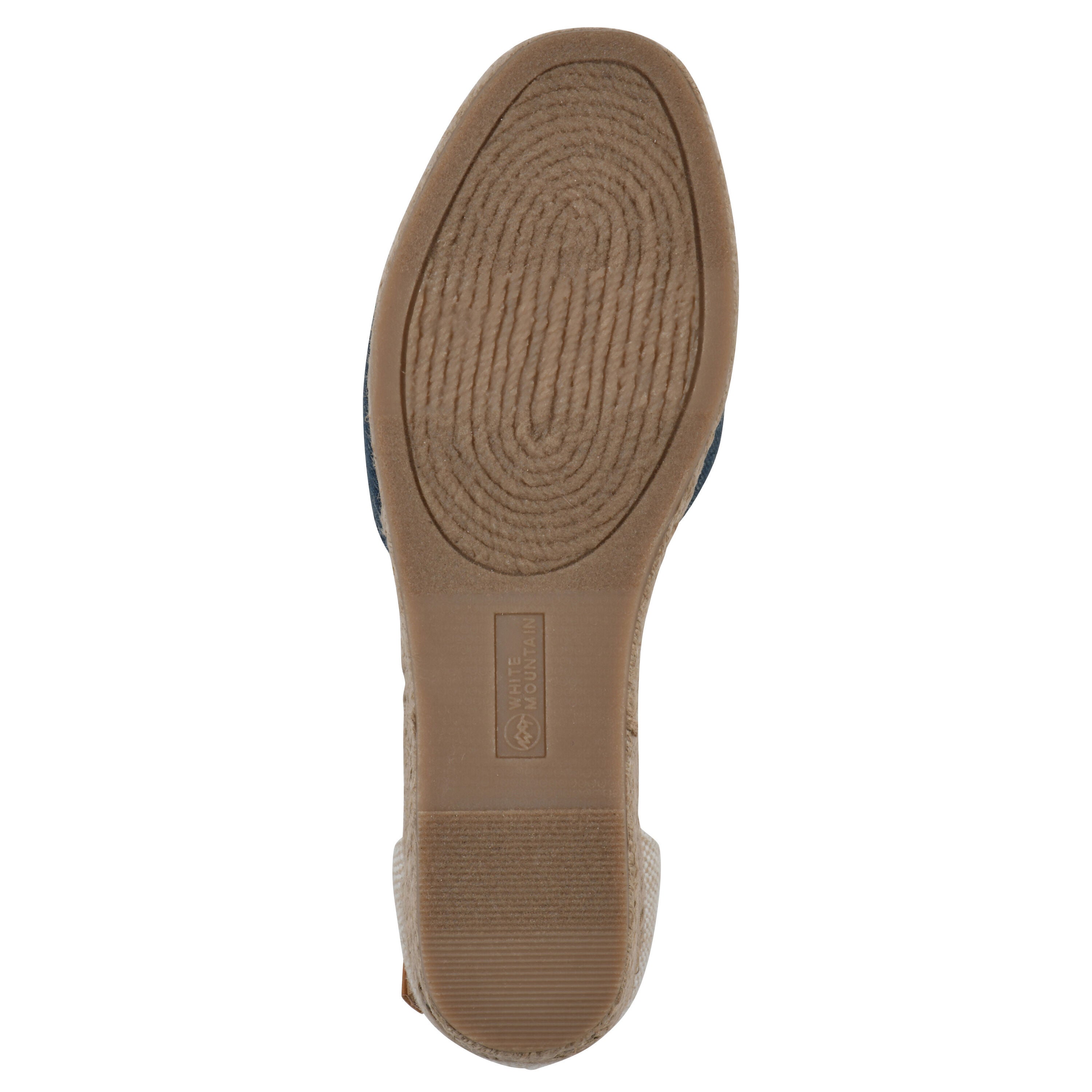 Maize Espadrille Wedge Sandal, DARK DENIM FABRIC, alternate image number 5