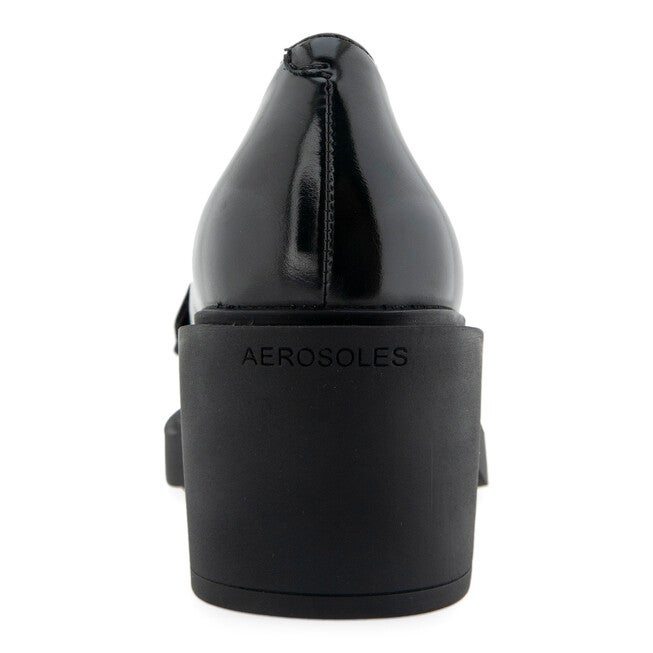 Gibbon Block Heel Loafer, BLACK, on-hover image number 1