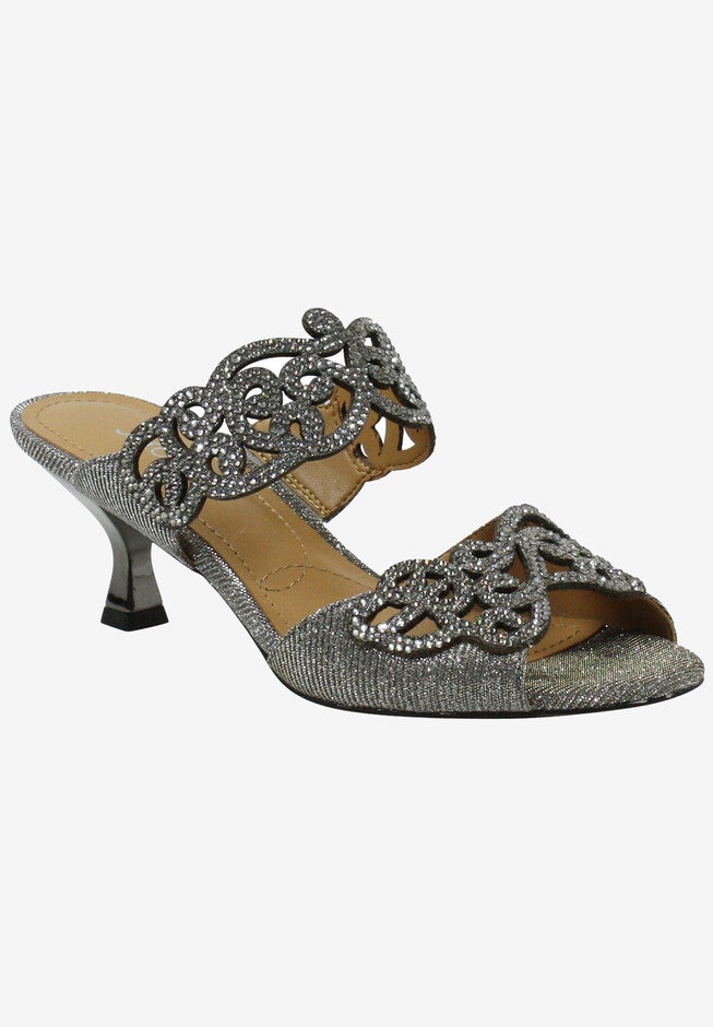Francie Slide, PEWTER GLITTER, hi-res image number null