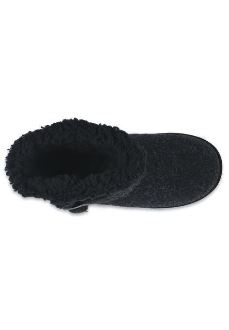 Faux Wool Ankle Boot, , alternate image number null
