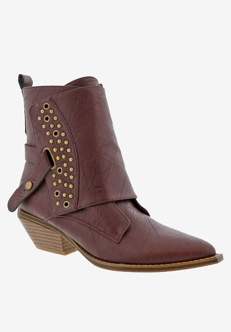 Shindig Western Bootie, WINE, hi-res image number null