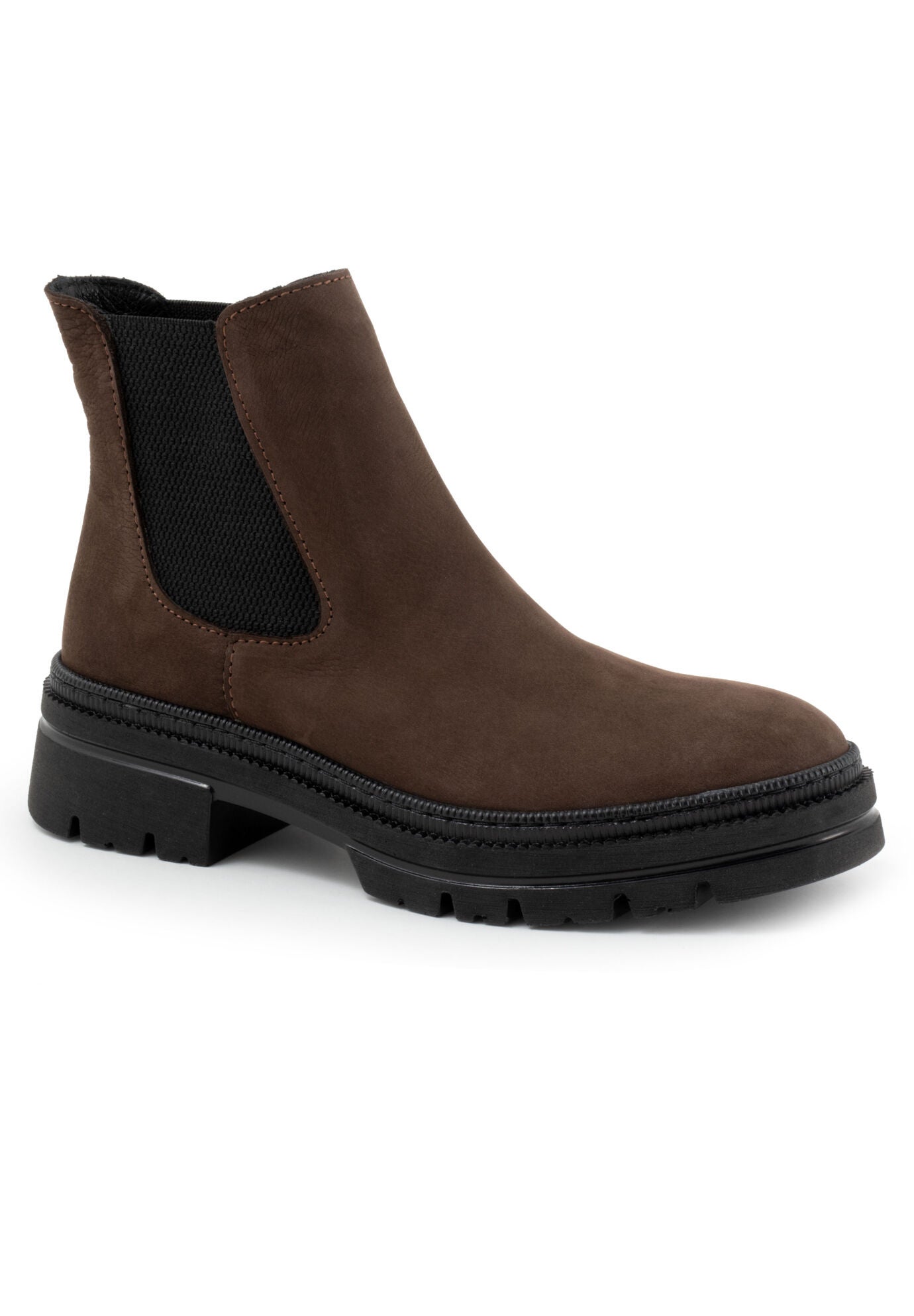 Darla Bootie, BROWN NUBUCK, hi-res image number 0