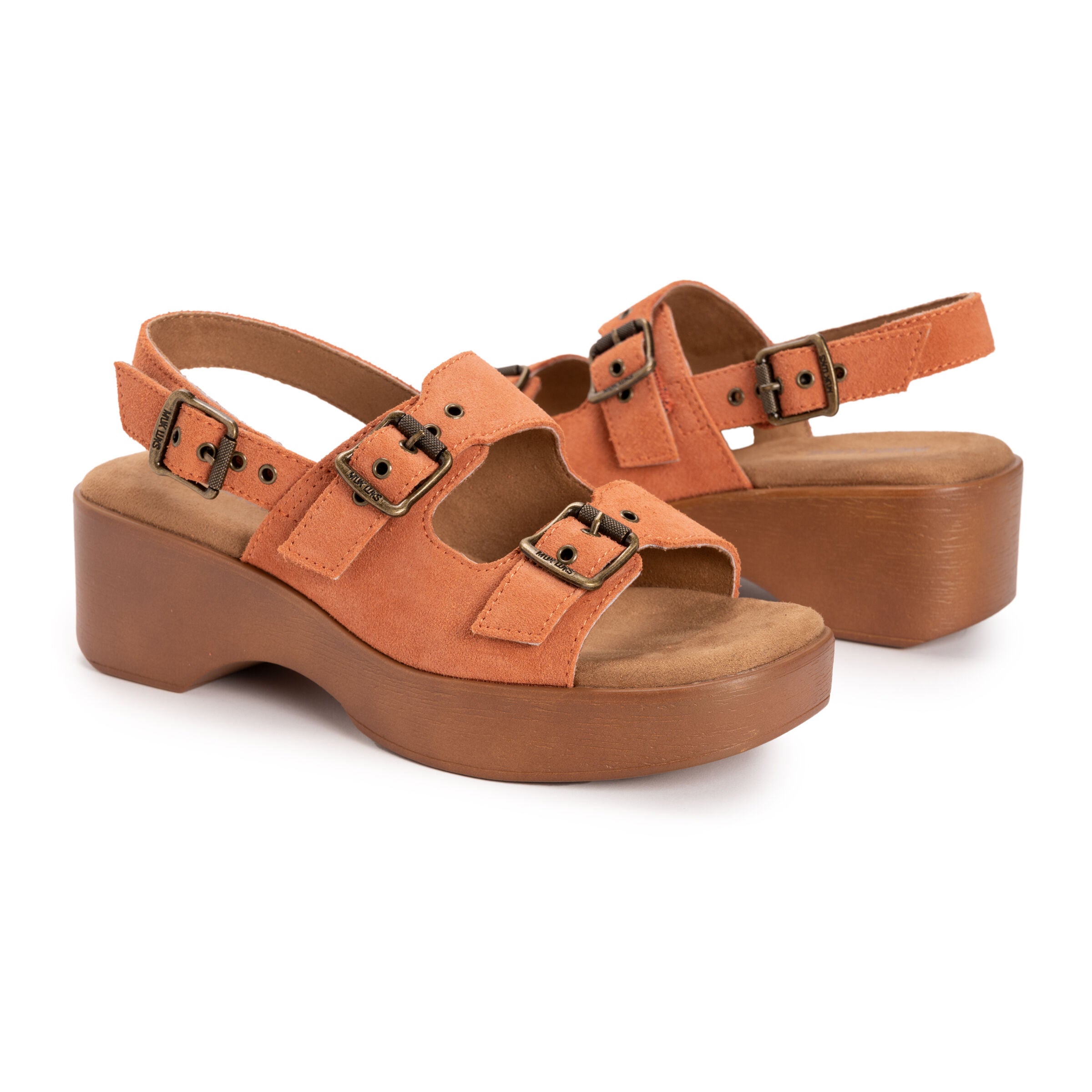 Calliope Sandal, CORAL SUEDE, alternate image number 2