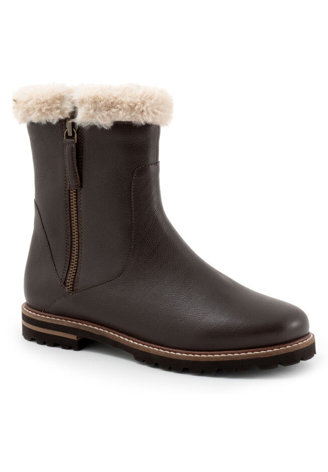 Forever Mid Calf Boot, DARK BROWN, hi-res image number 0