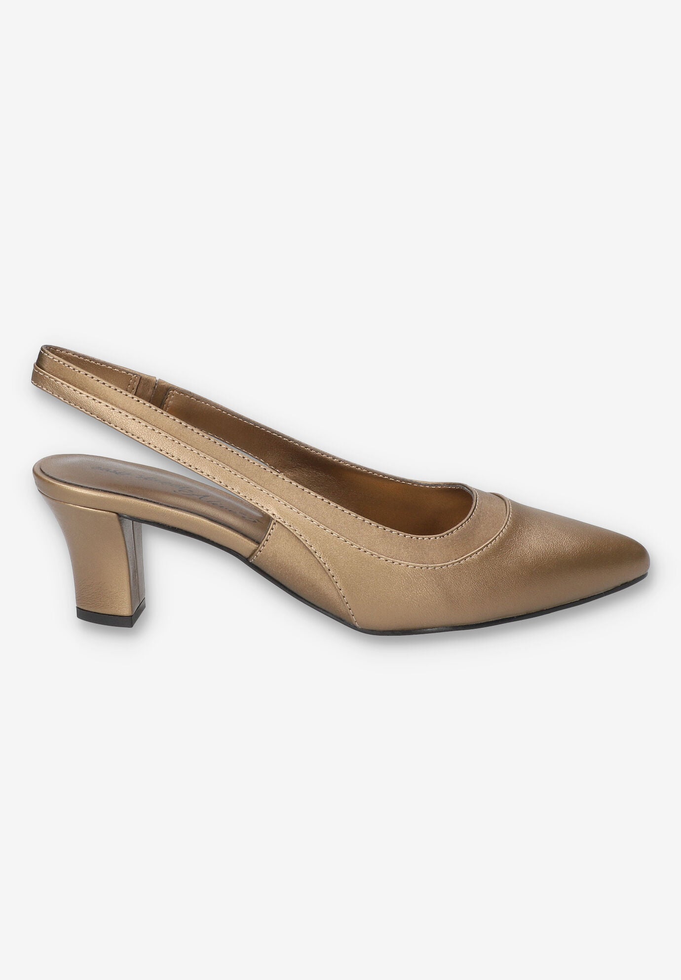 Dessa Slingback Pump, BRONZE, alternate image number 2