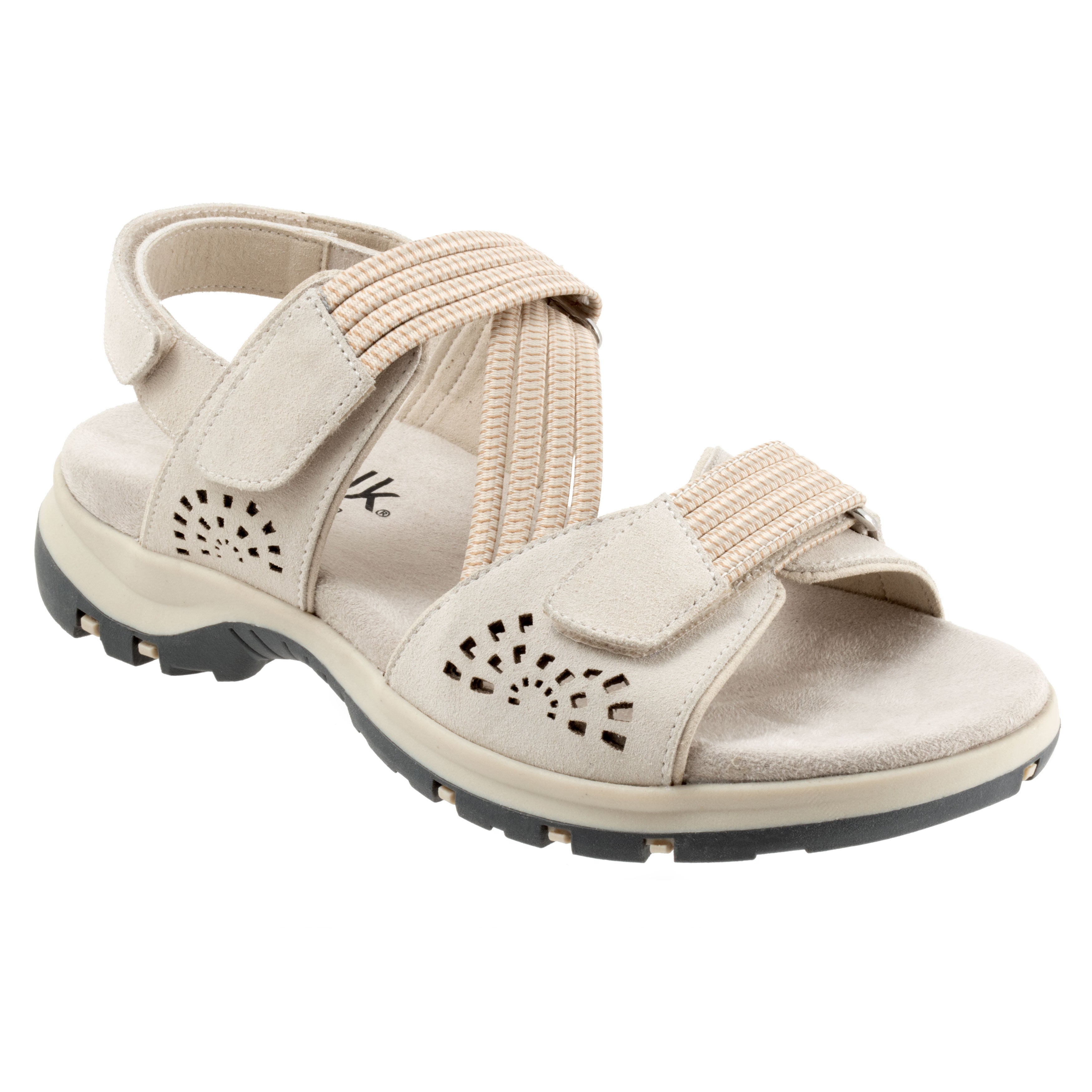 Oahu Sandal, IVORY SUEDE, hi-res image number 0