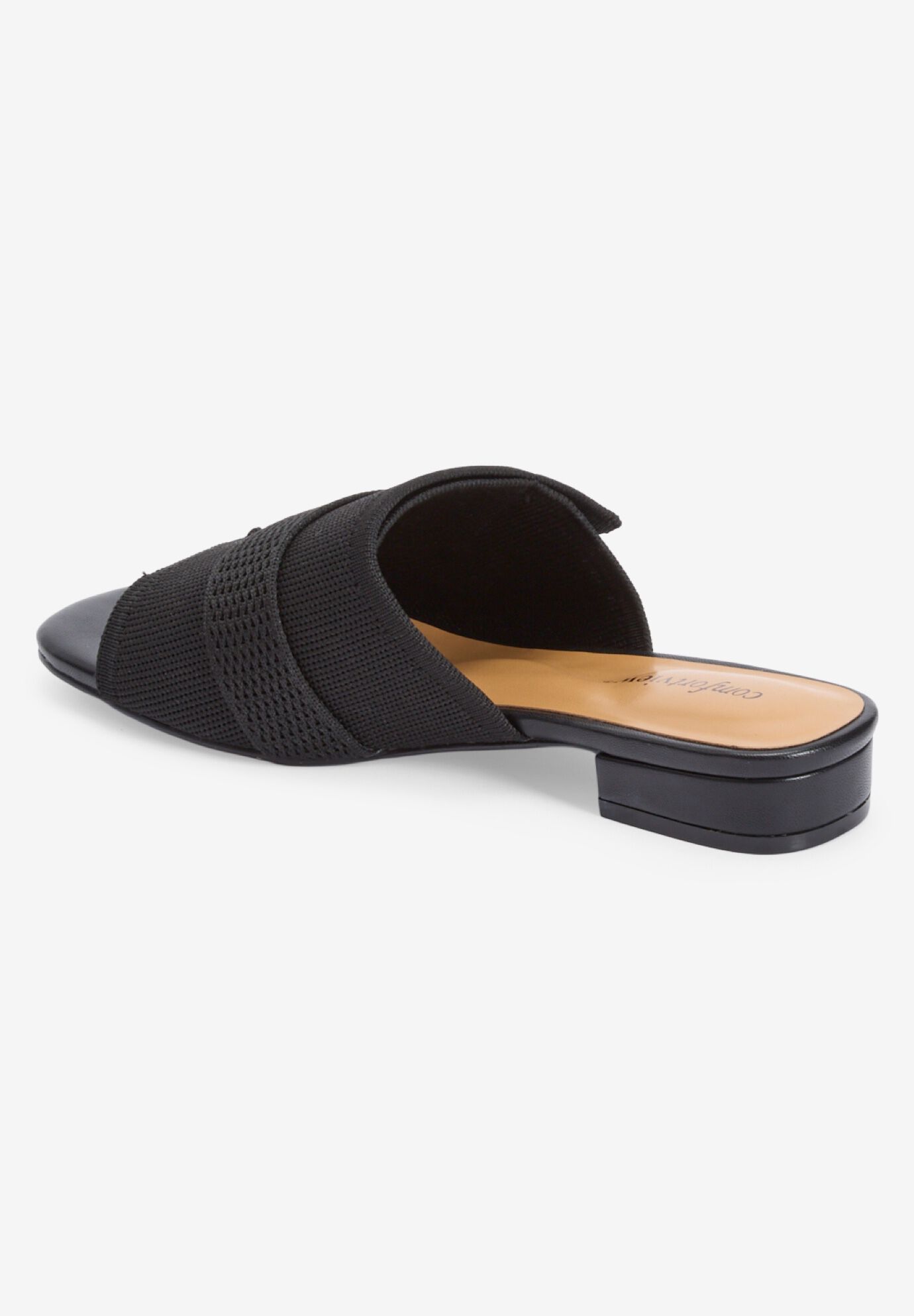 The Holden Slip On Mule, BLACK, on-hover image number 1