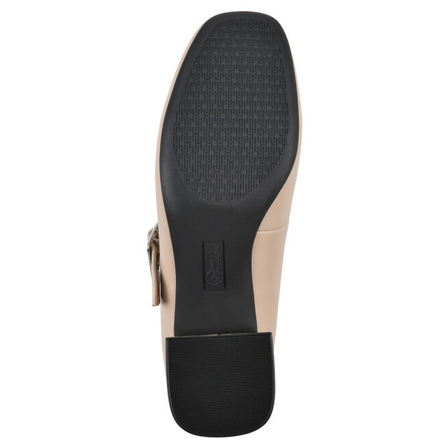 Lasso Mary Jane Block Heel Pump, NATURAL SMOOTH, alternate image number 5
