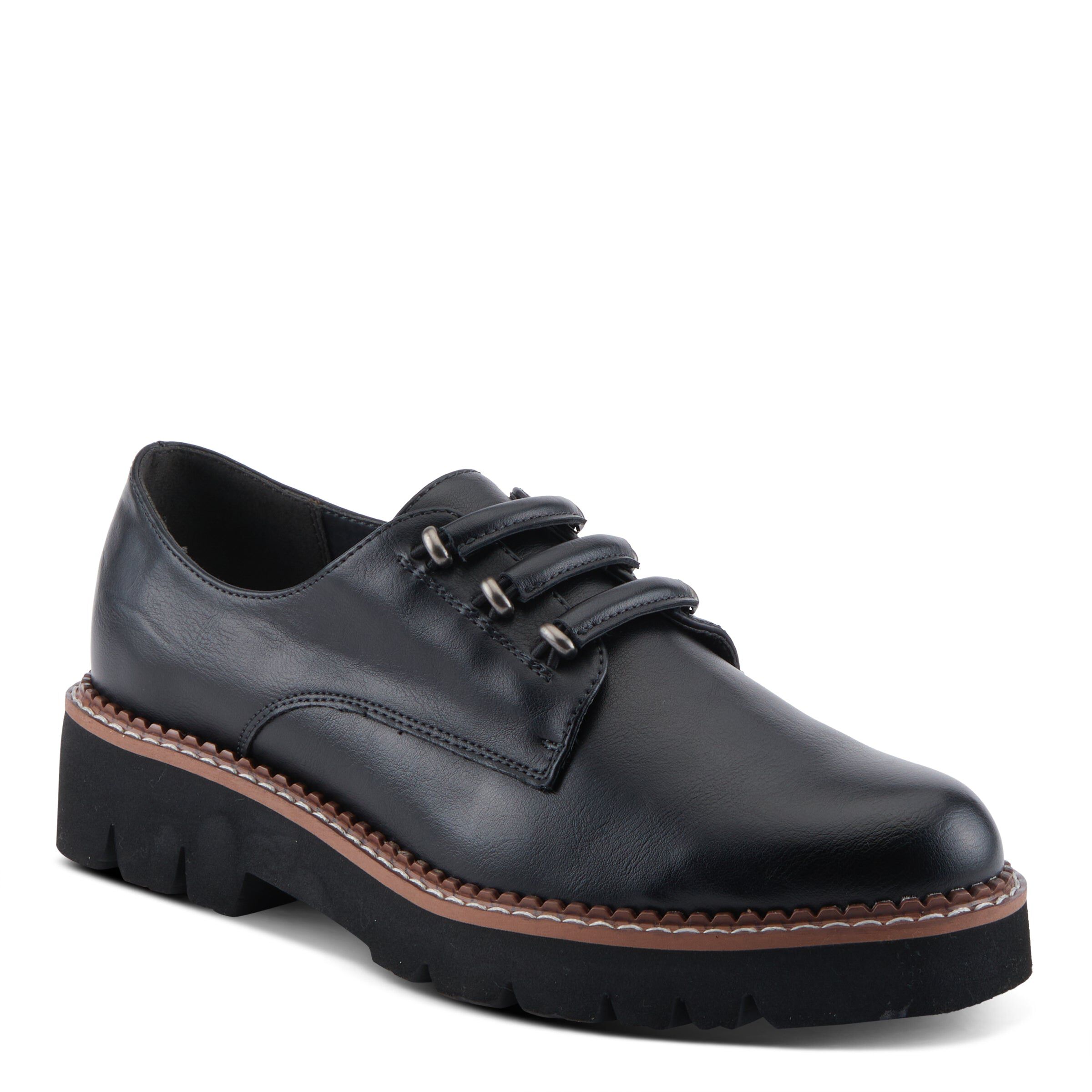 Hazelina Oxfords, BLACK, hi-res image number 0