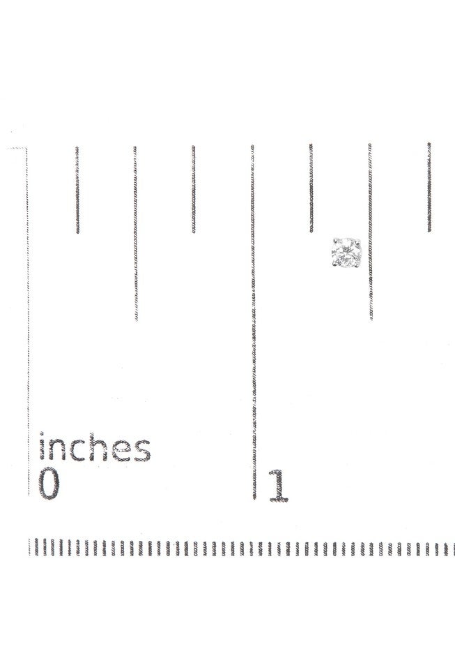 14K White Gold 1/4 Cttw Lab Grown Diamond 4-Prong Classic Solitaire Stud Earrings, , alternate image number null