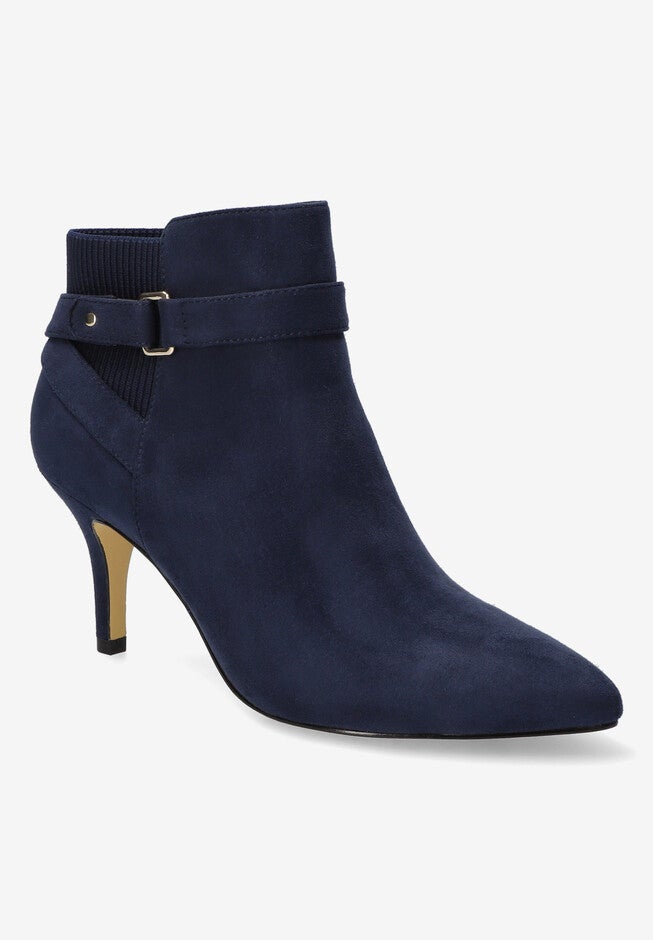Aileen Bootie, NAVY SUEDE, hi-res image number null