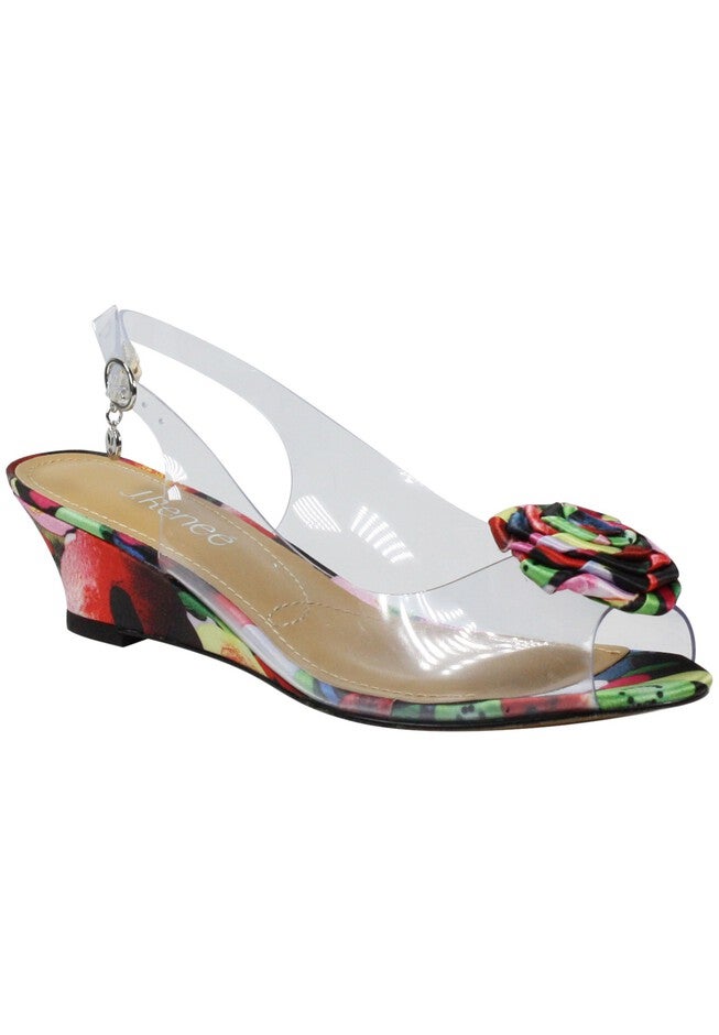 Ikeisha Pumps , CLEAR BRIGHT MULTI, hi-res image number null