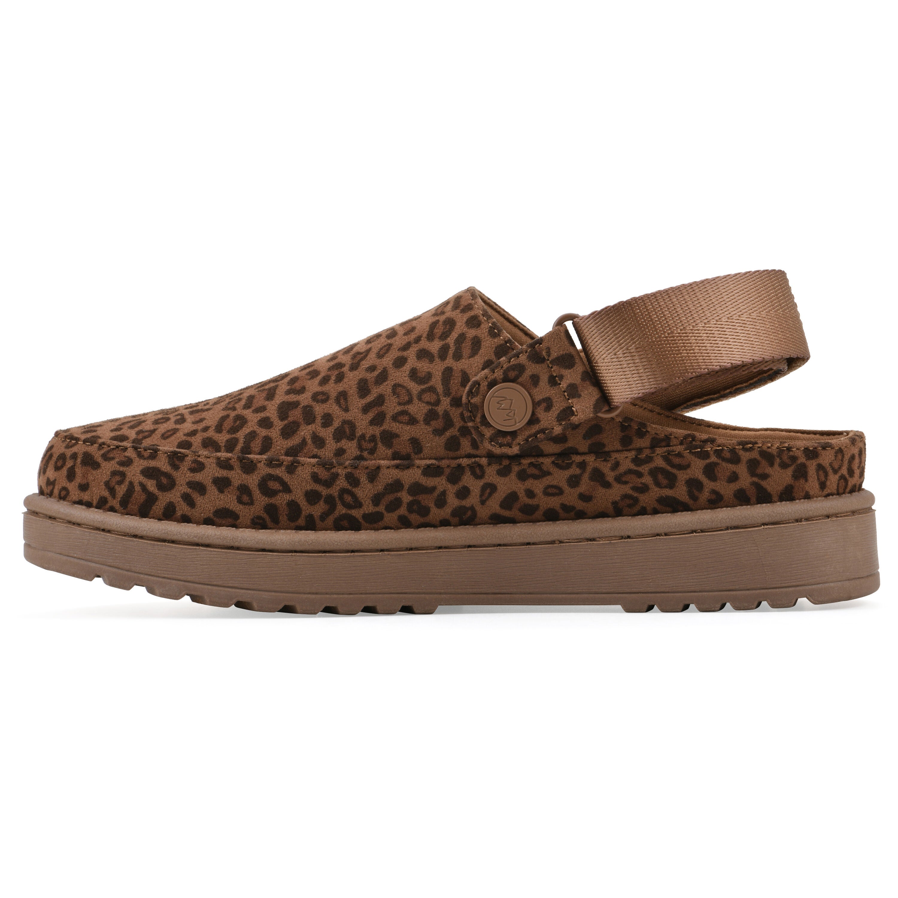 Icebound Slingback Clog, BROWN LEOPARD, alternate image number 3