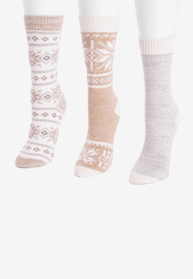 3 Pair Pack Boot Socks, , alternate image number 3