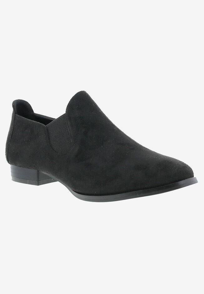 Brynne Flats, BLACK MICROSUEDE, hi-res image number 0