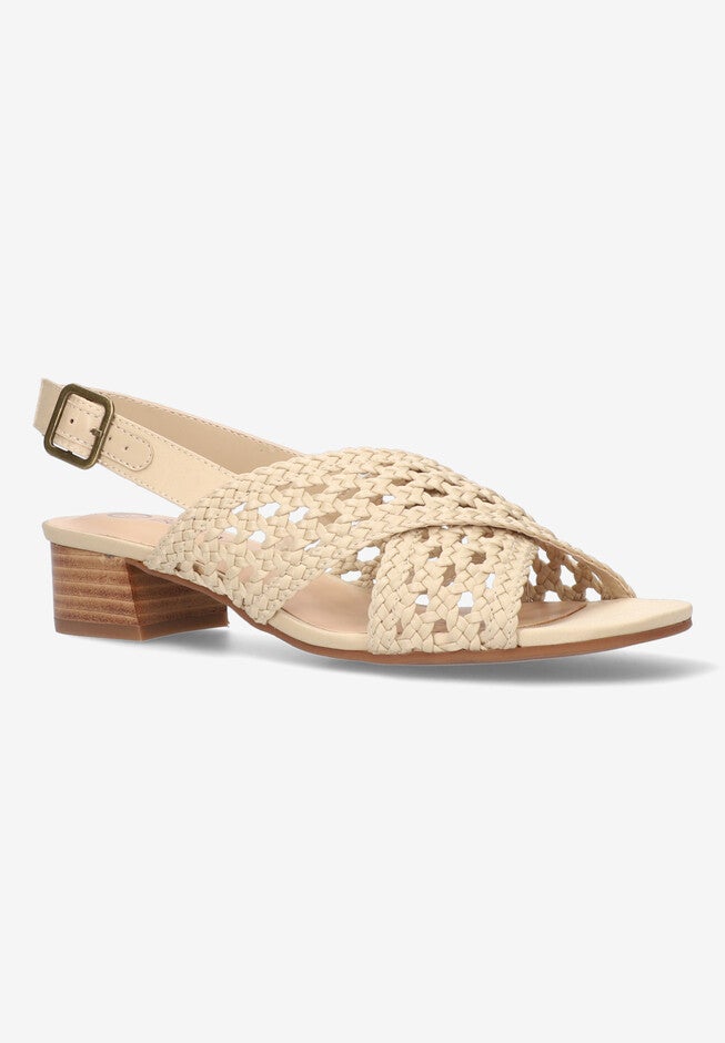 Zahara Sandal, NATURAL WOVEN, hi-res image number null