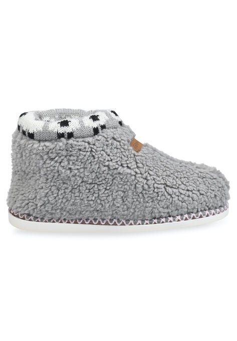 Berber Sheep Cuff Ankle Boot, , alternate image number null