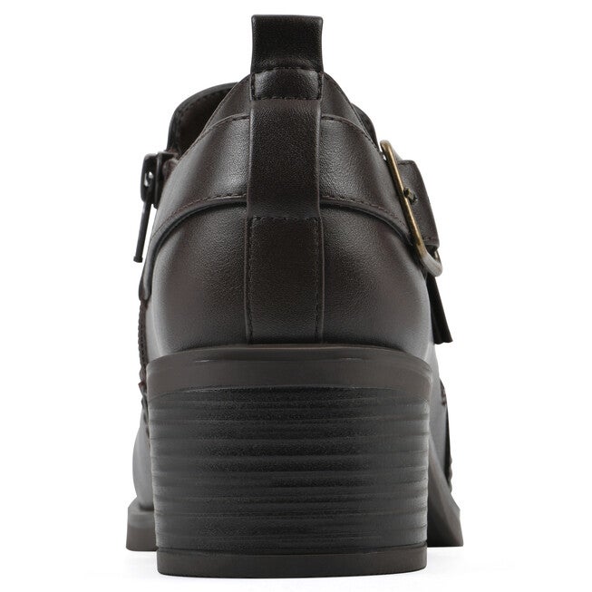 Curby Bootie, BROWN, on-hover image number null