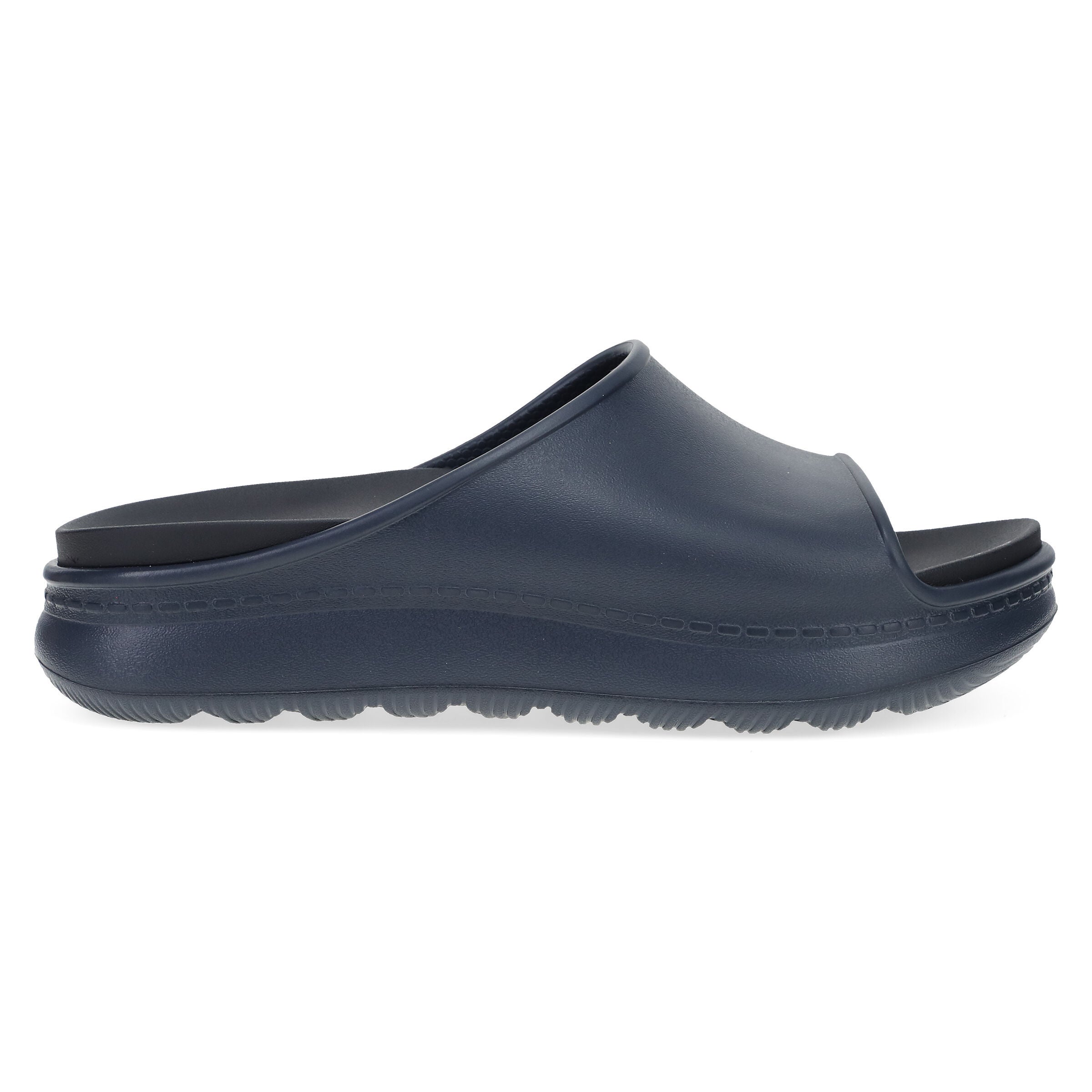 Devyn Molded Slip On Slide, NAVY, alternate image number 4