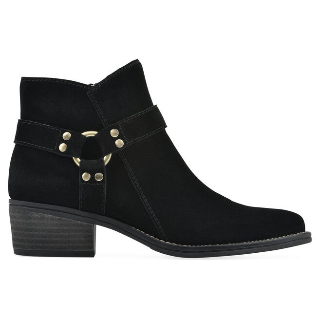 Altossa Western Bootie, BLACK SUEDE, alternate image number null
