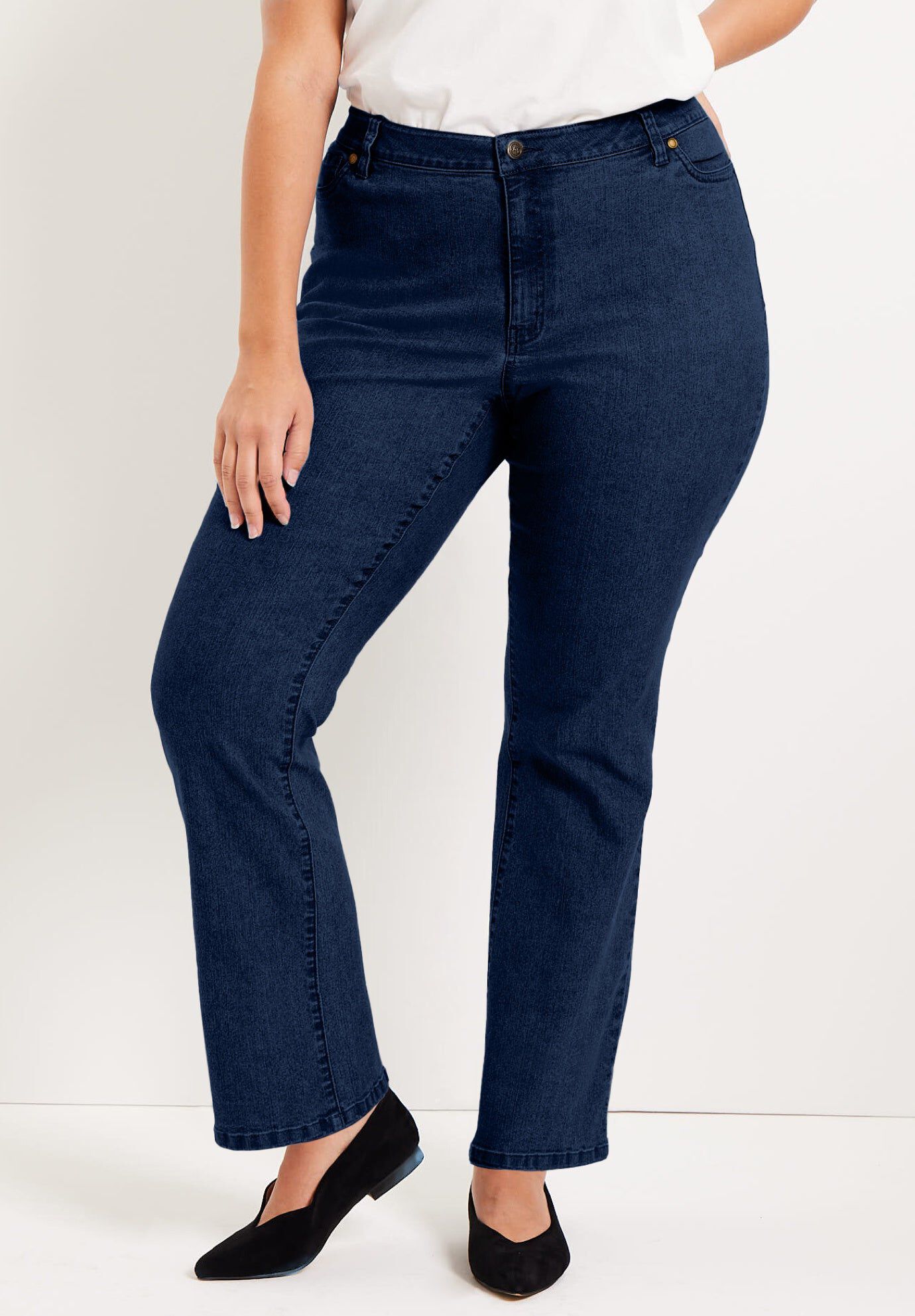 Curvie Fit Bootcut Jeans