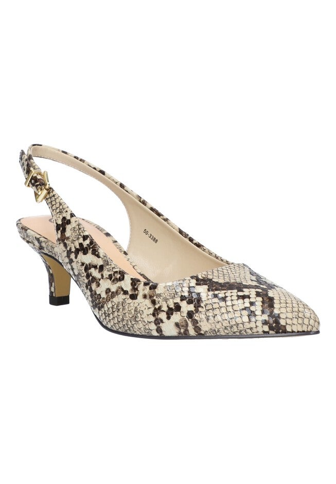 Scarlett Ii Slingback , TAUPE SNAKE, hi-res image number null