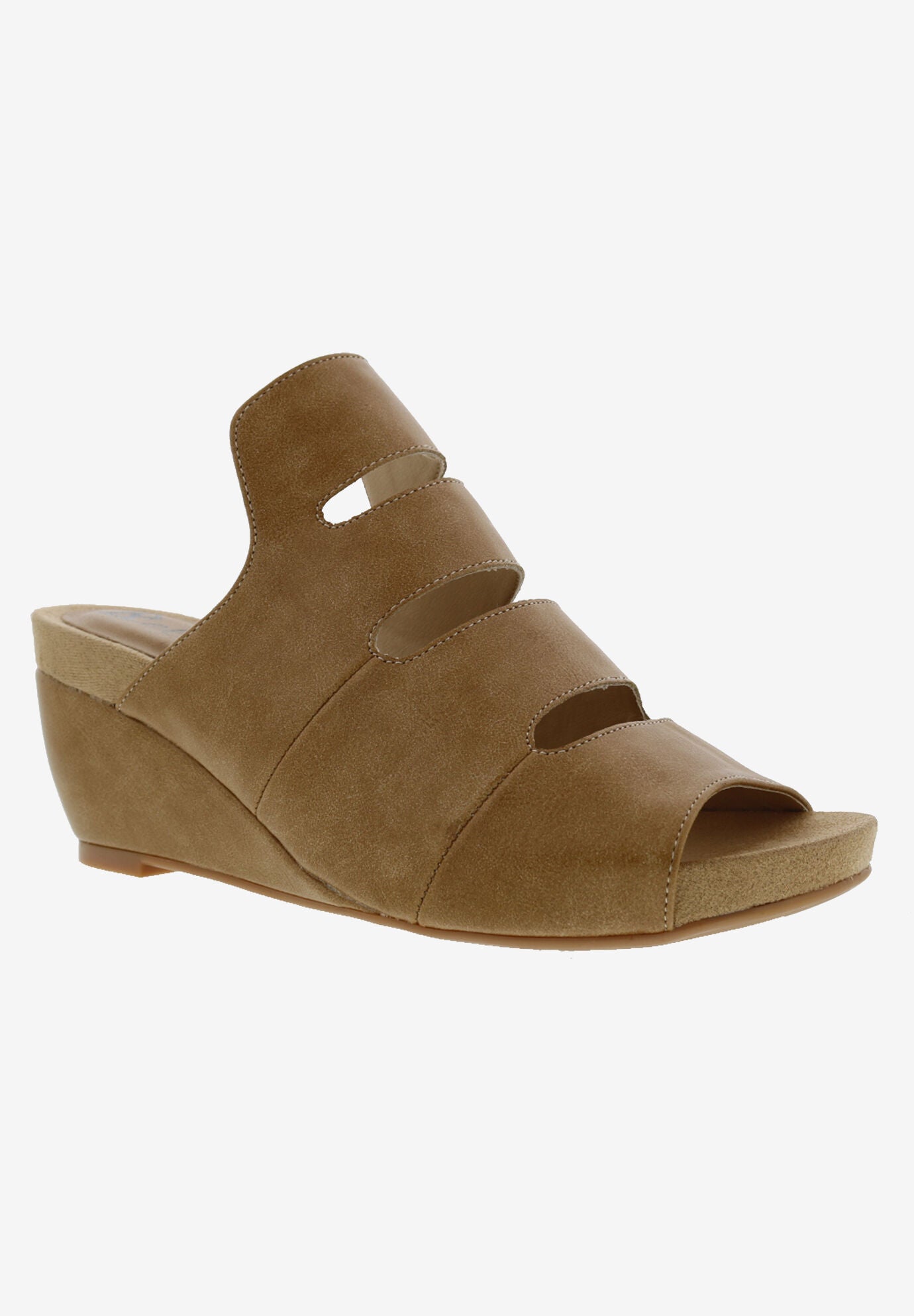 Whit Wedge Sandal, NATURAL SMOOTH, hi-res image number 0