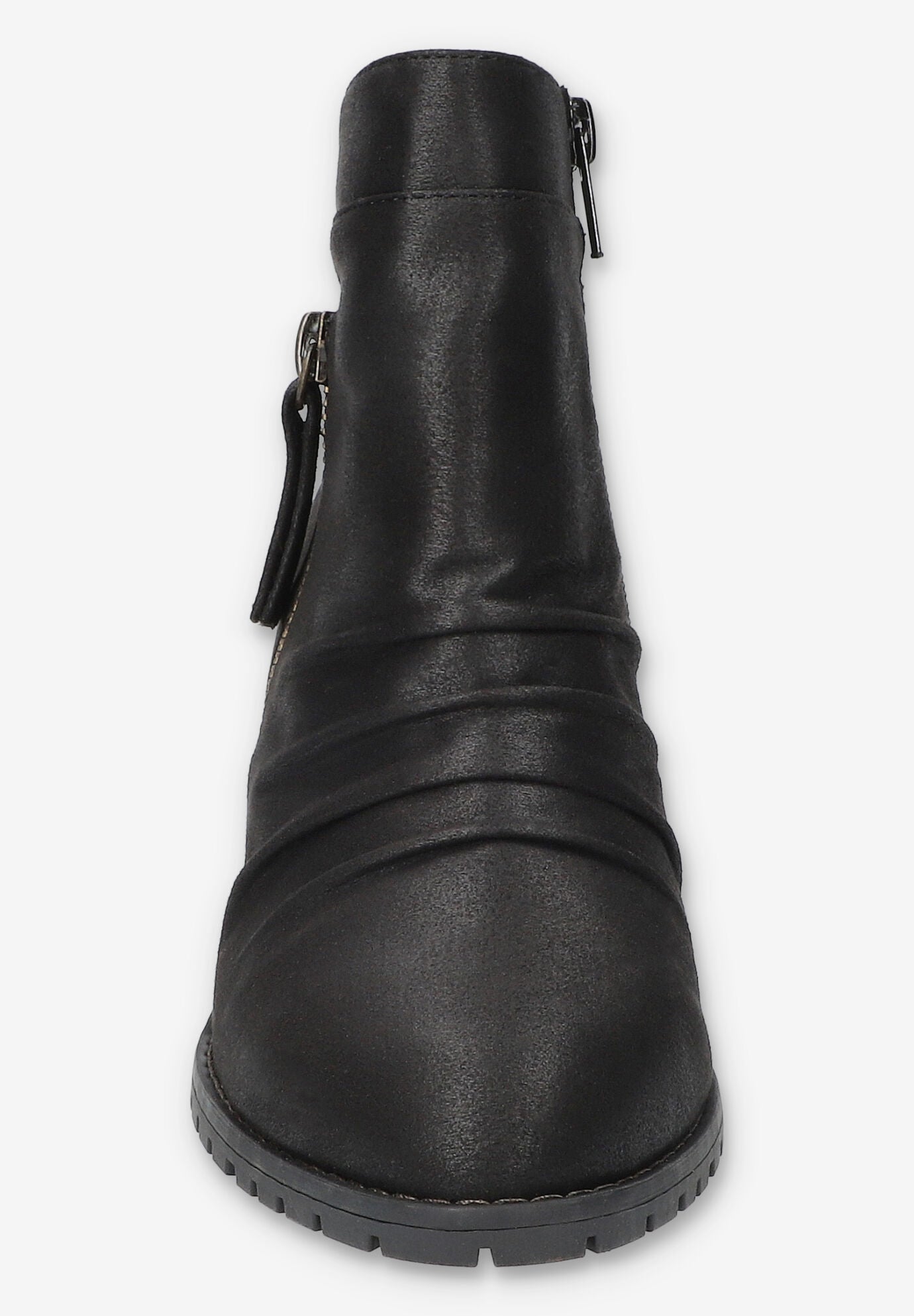 Janita Block Heel Ankle Boot, BLACK, alternate image number 3