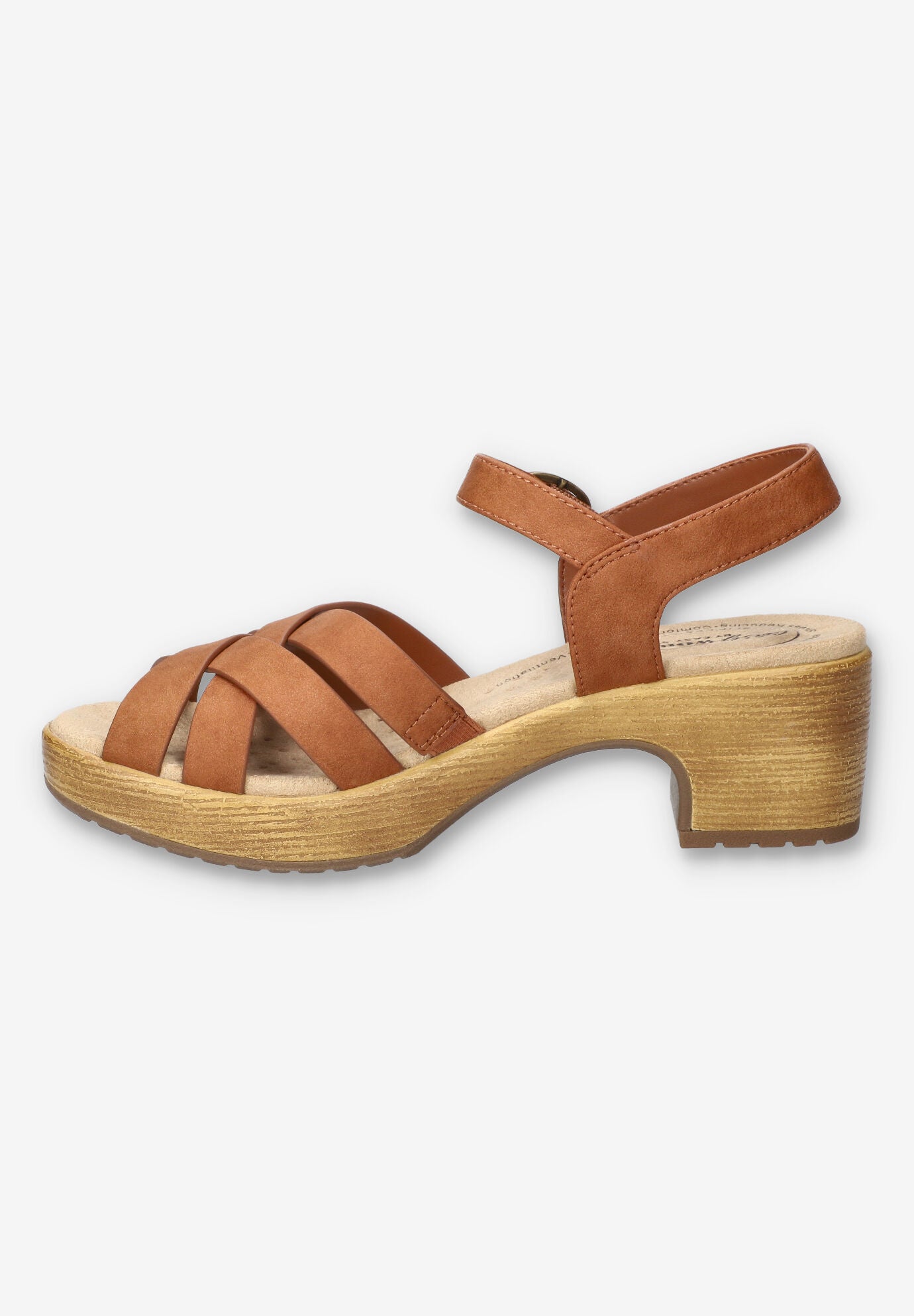 Miyah Slip-Resistant Sandal, TAN, alternate image number 4