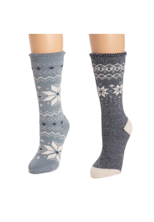 Tall Heat Retainers (2 Pair Pack) Socks, , on-hover image number 1