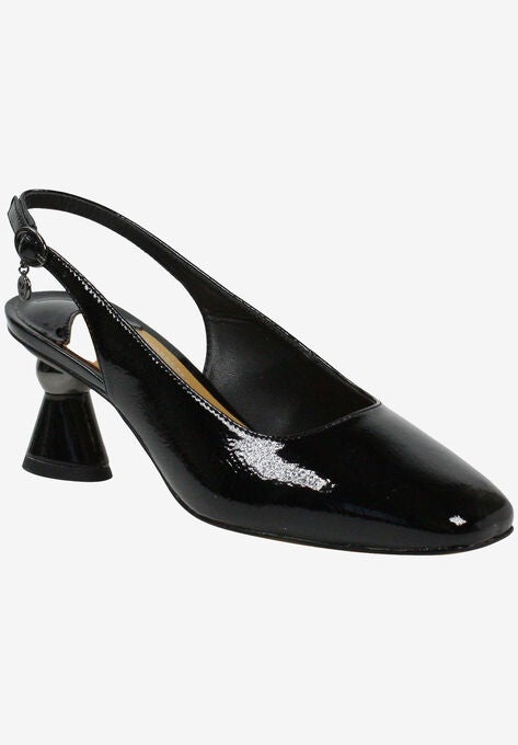 Castelle Slingback, BLACK PATENT, hi-res image number null