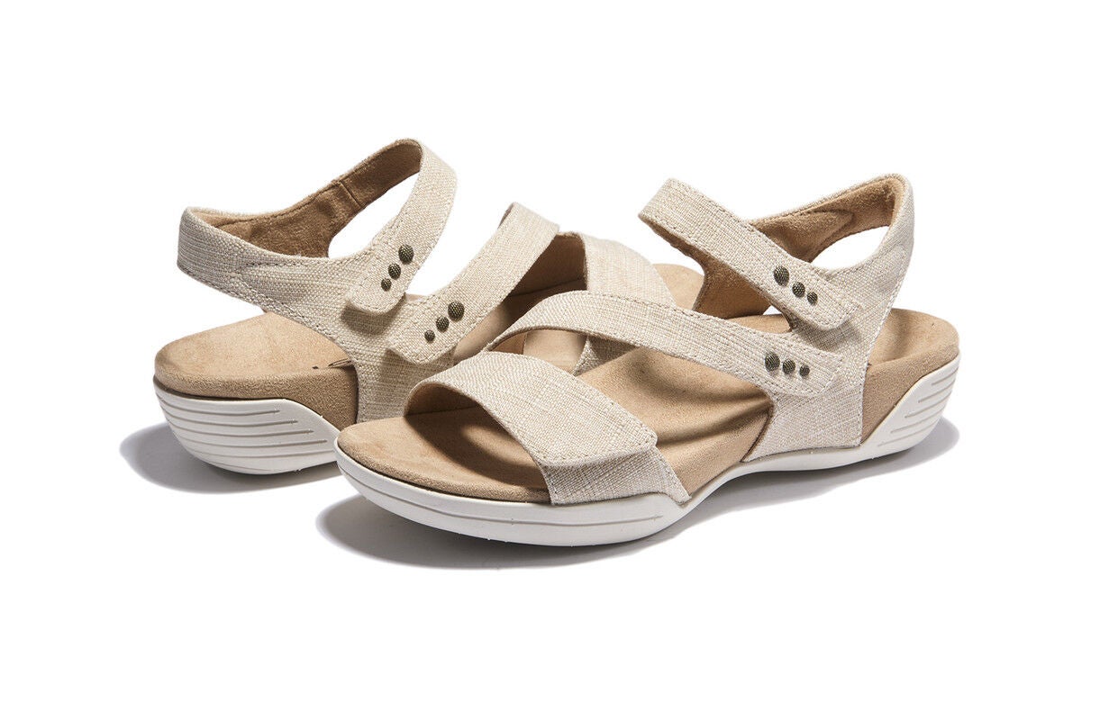 Denia Adjustable Sandal, NATURAL, on-hover image number 1