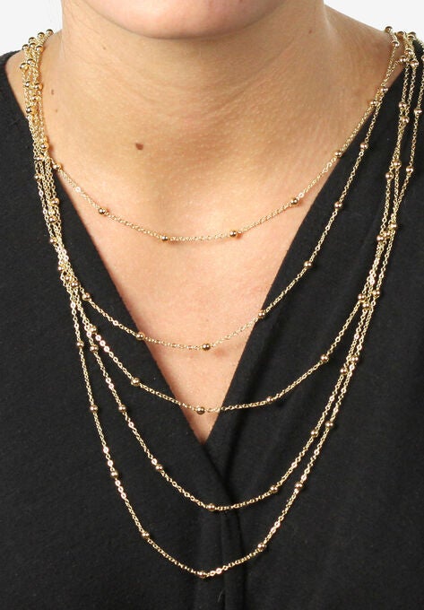 Waterfall Necklace Set, , alternate image number null