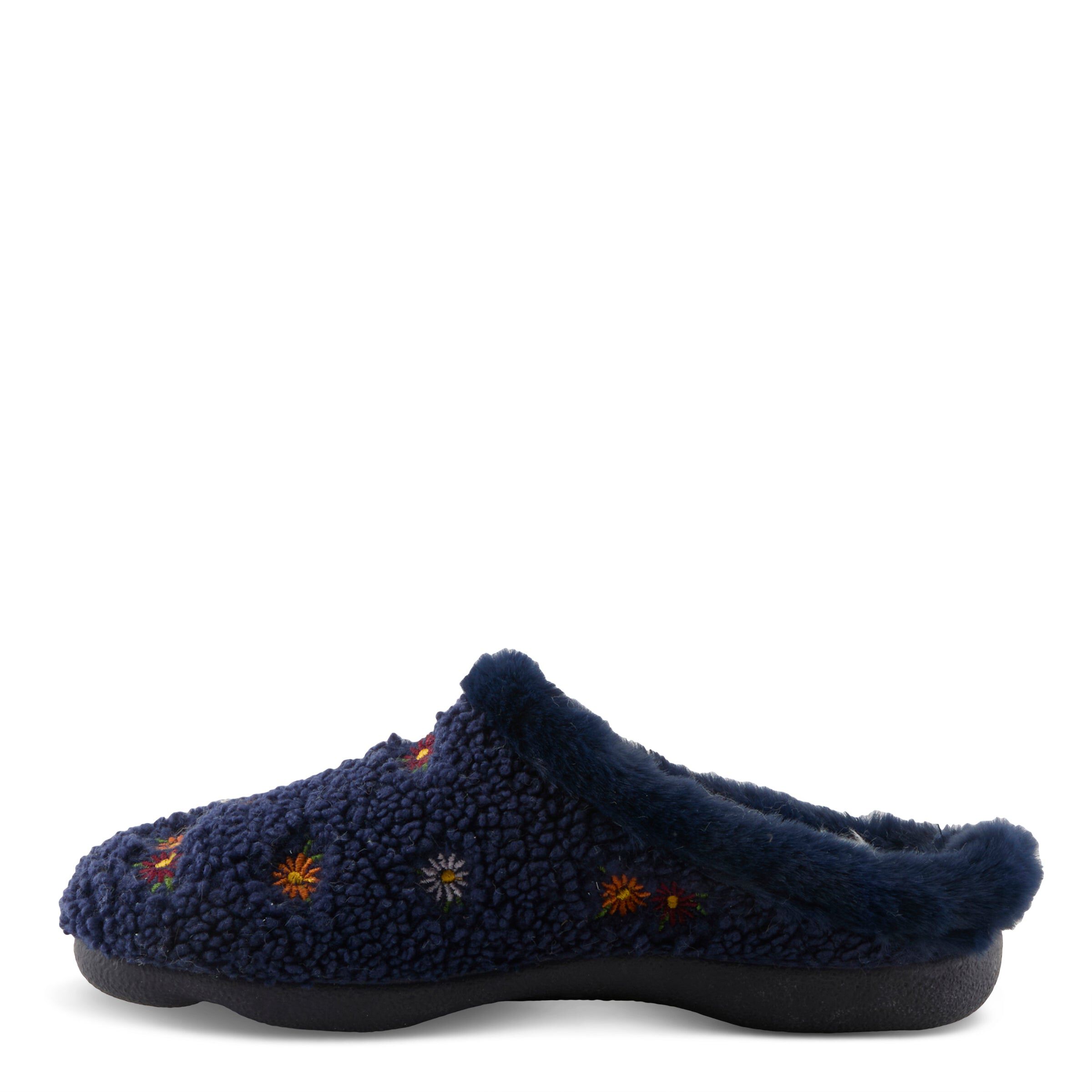 Abouquet Slippers, NAVY, alternate image number 2