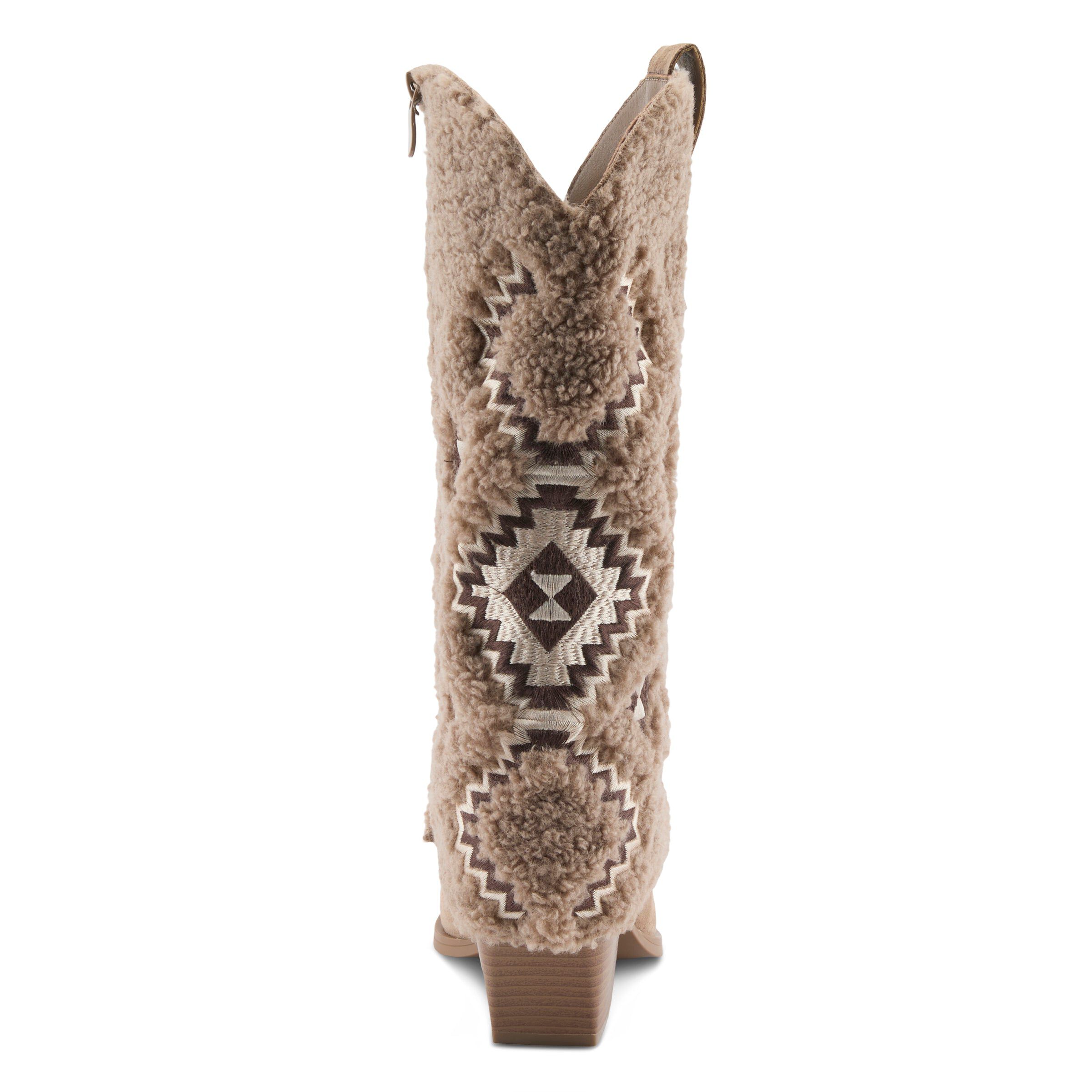 Westee Mid Calf Boots, BEIGE, on-hover image number 1