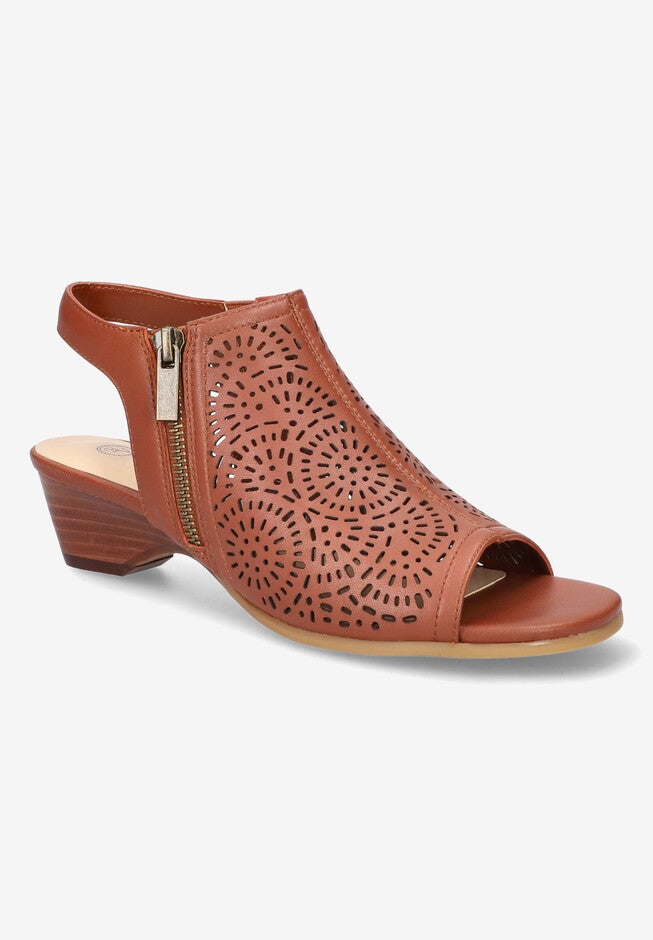 Amiyah Sandal, DARK TAN LEATHER, hi-res image number null