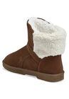 Faux Suede With Berber Back Ankle Boot, , on-hover image number 1