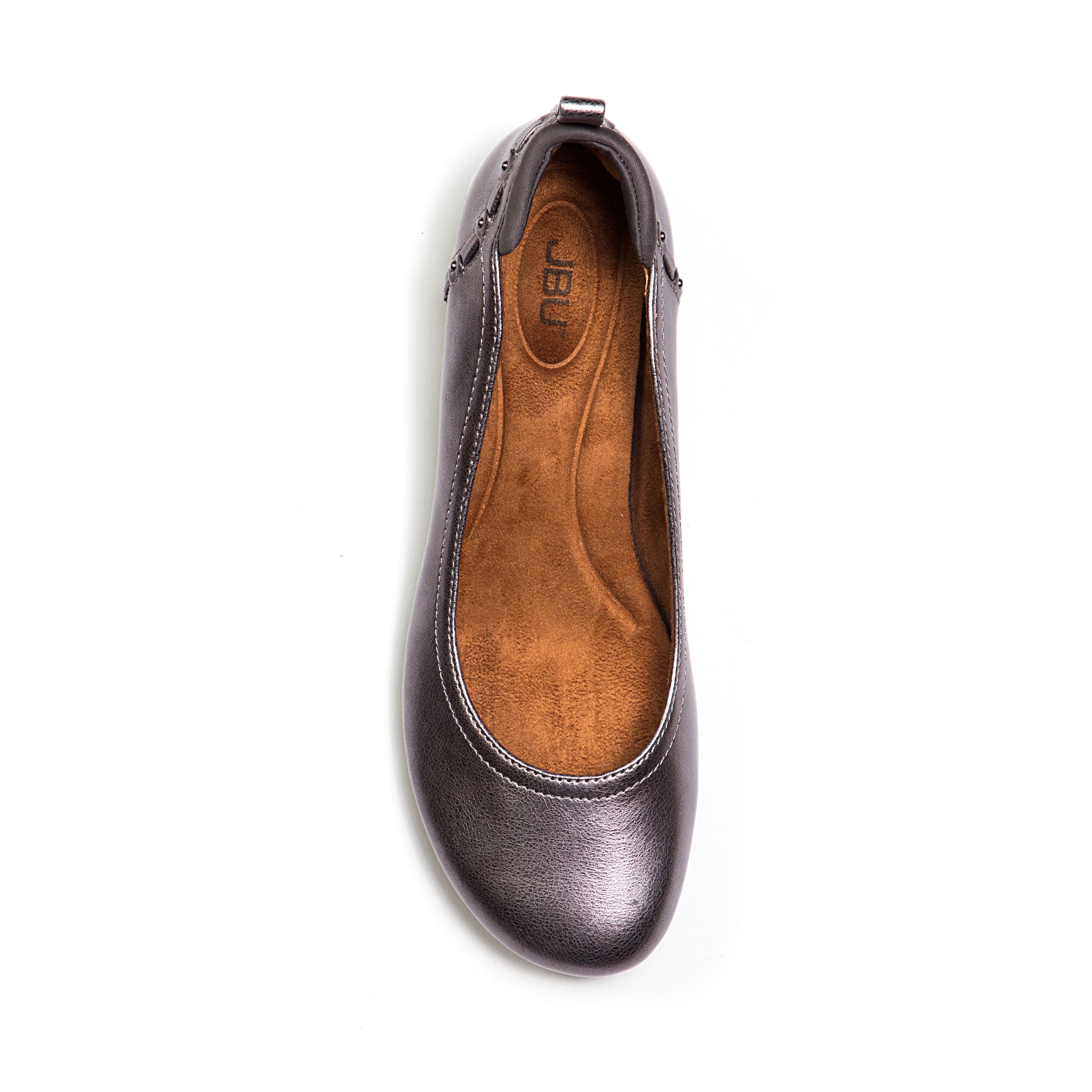 Vivian Flat, PEWTER, alternate image number 4