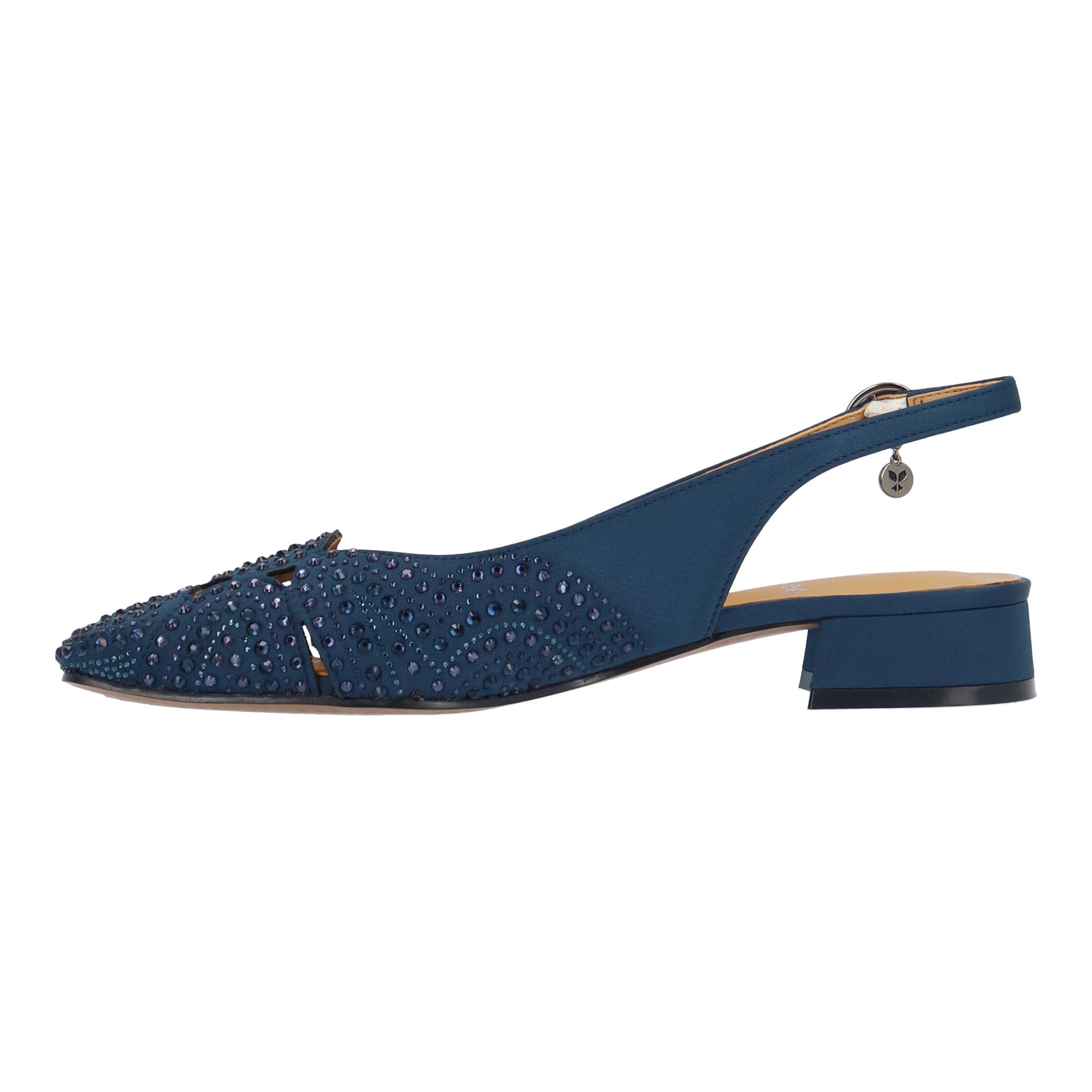 Nicolette Slingback Pump, NAVY, alternate image number 4
